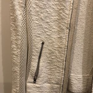 IRO Jacket - Leather and Mesh Trim Tweed